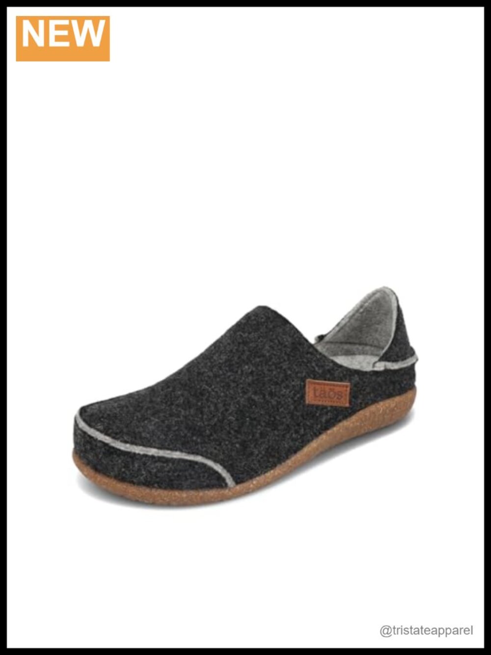 Wool Clog Mules with Arch & Metatarsal Support Pull-On Slip-On